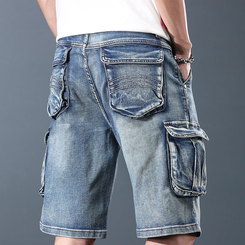 Luxury Bags Denim - Zomer 2025, cargo-luxe kleding, herenbroek, baggy