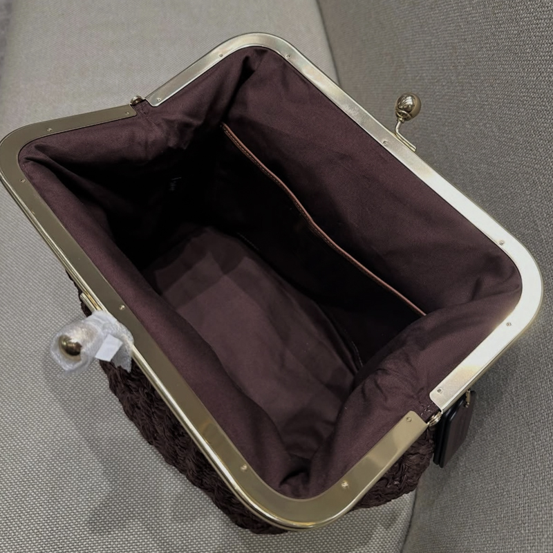 Handgeweven Kisslock Frame Sch - Luxury Bags Reseller recensie en prijs