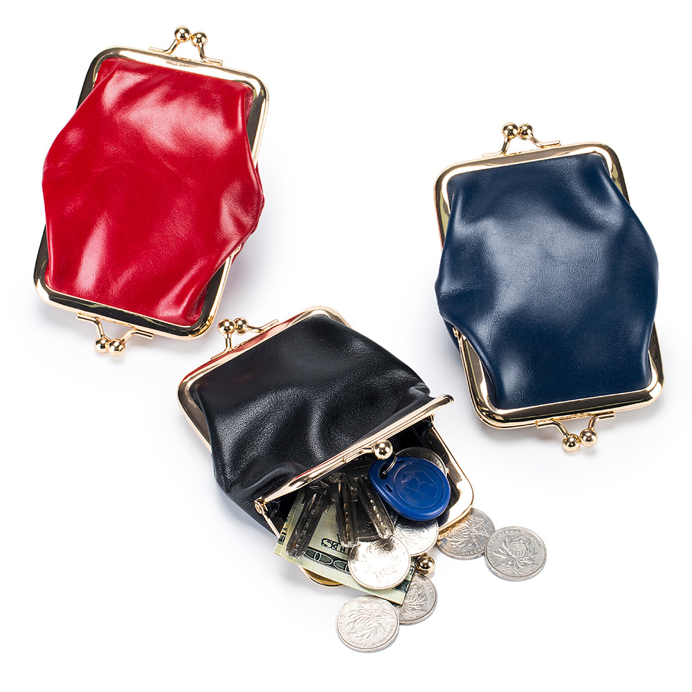 Echt Lederen Dubbele Klem Port - Luxury Bags Consignment recensie en prijs