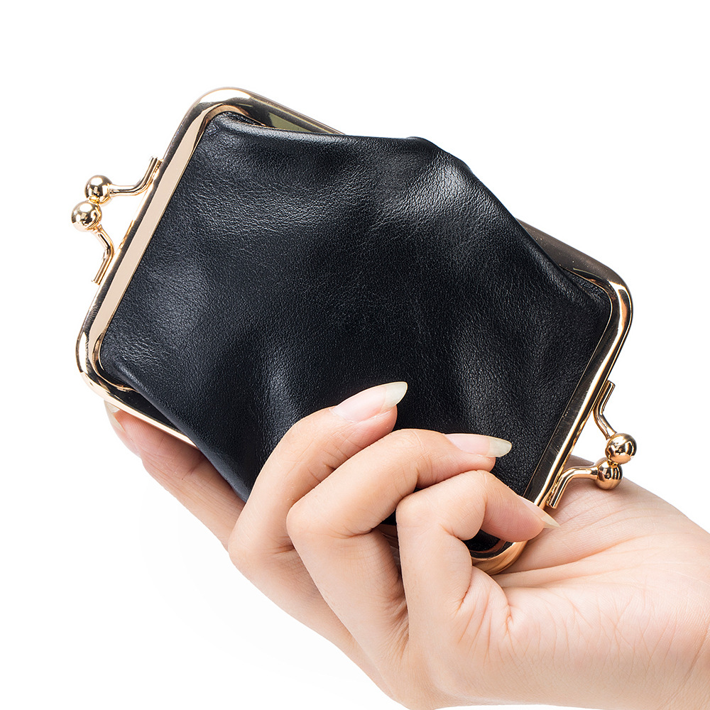 Echt Lederen Dubbele Klem Port - Luxury Bags Consignment recensie en prijs