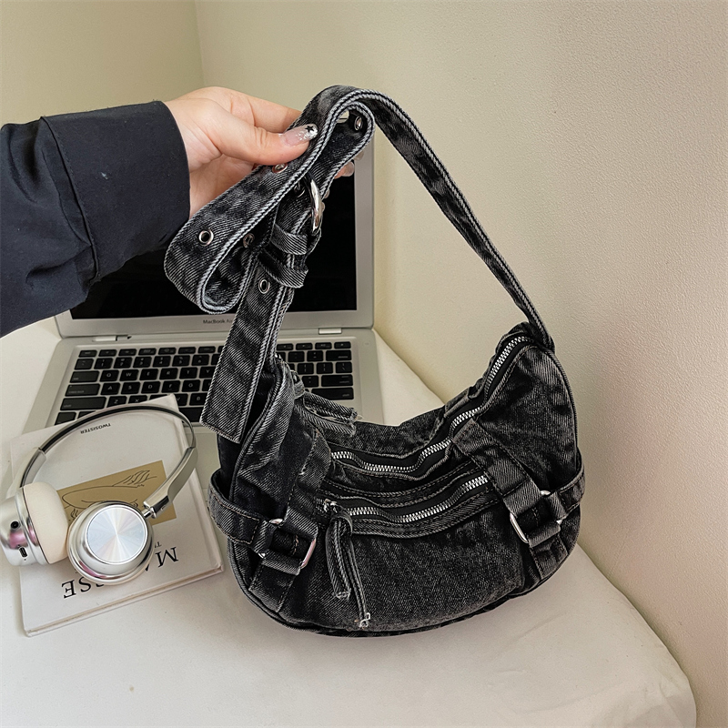Trendy dames denim schoudertas - Luxury Bags Denim recensie en prijs
