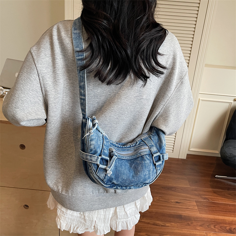 Trendy dames denim schoudertas - Luxury Bags Denim recensie en prijs
