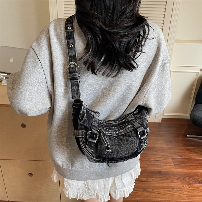 Trendy dames denim schoudertas - Luxury Bags Denim recensie en prijs
