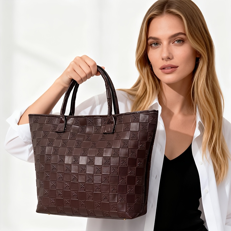 Lichte luxe diepbruine gewatte - Luxury Bags Reseller recensie en prijs