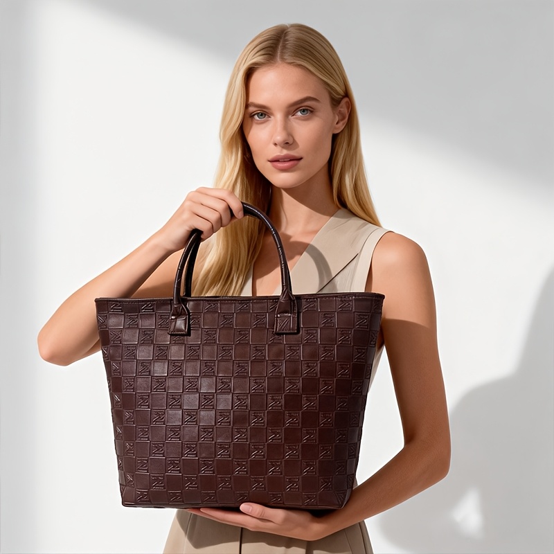 Lichte luxe diepbruine gewatte - Luxury Bags Reseller recensie en prijs