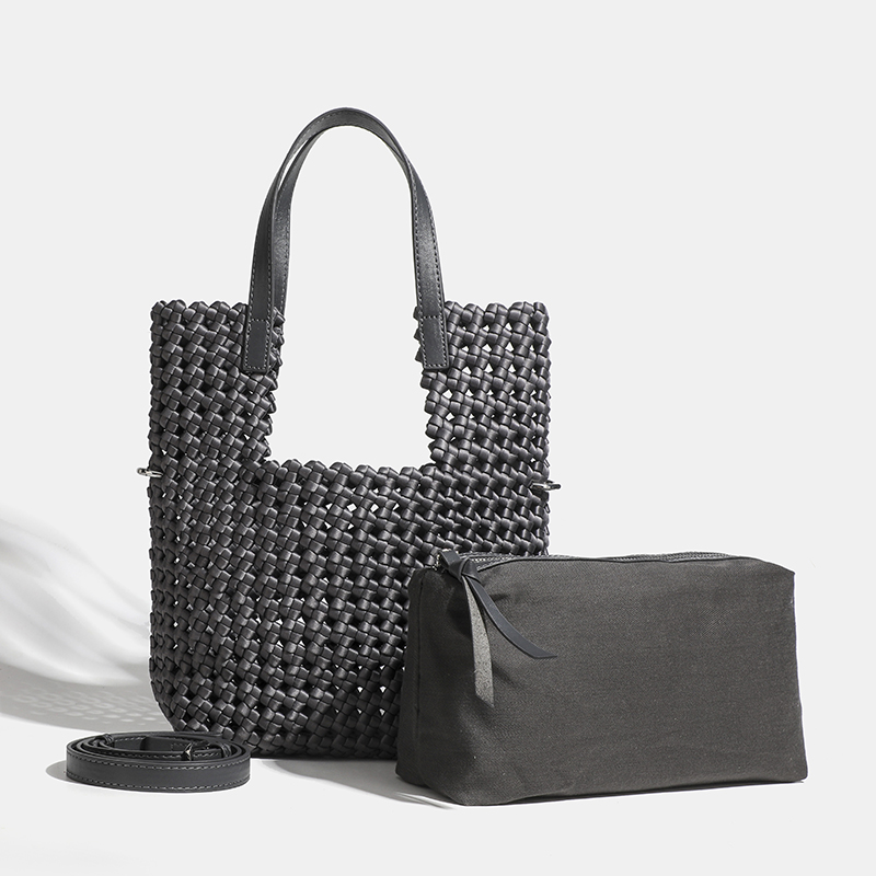 Luxe neopreen geweven draagtas - Luxury Bags Medium Size recensie en prijs