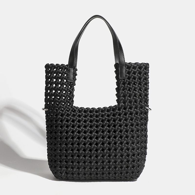 Luxe neopreen geweven draagtas - Luxury Bags Medium Size recensie en prijs