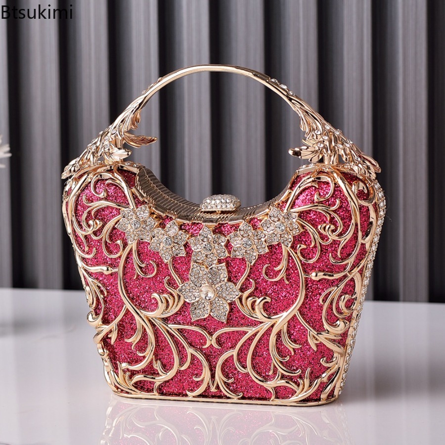 Uitgeholde metalen avondtassen - Luxury Bags Reseller recensie en prijs