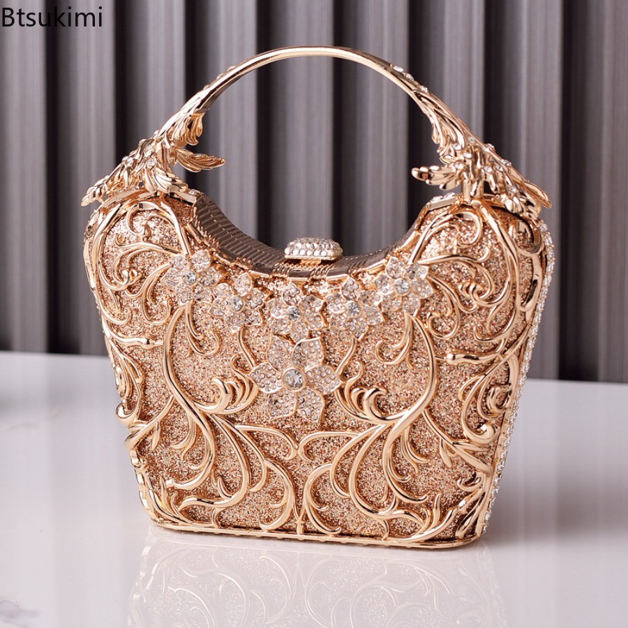 Uitgeholde metalen avondtassen - Luxury Bags Reseller recensie en prijs