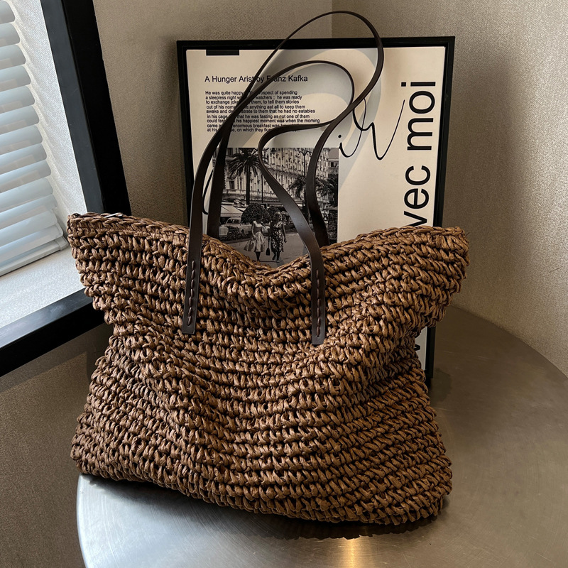 Strogeweven draagtassen Casual - Luxury Bags Reseller recensie en prijs