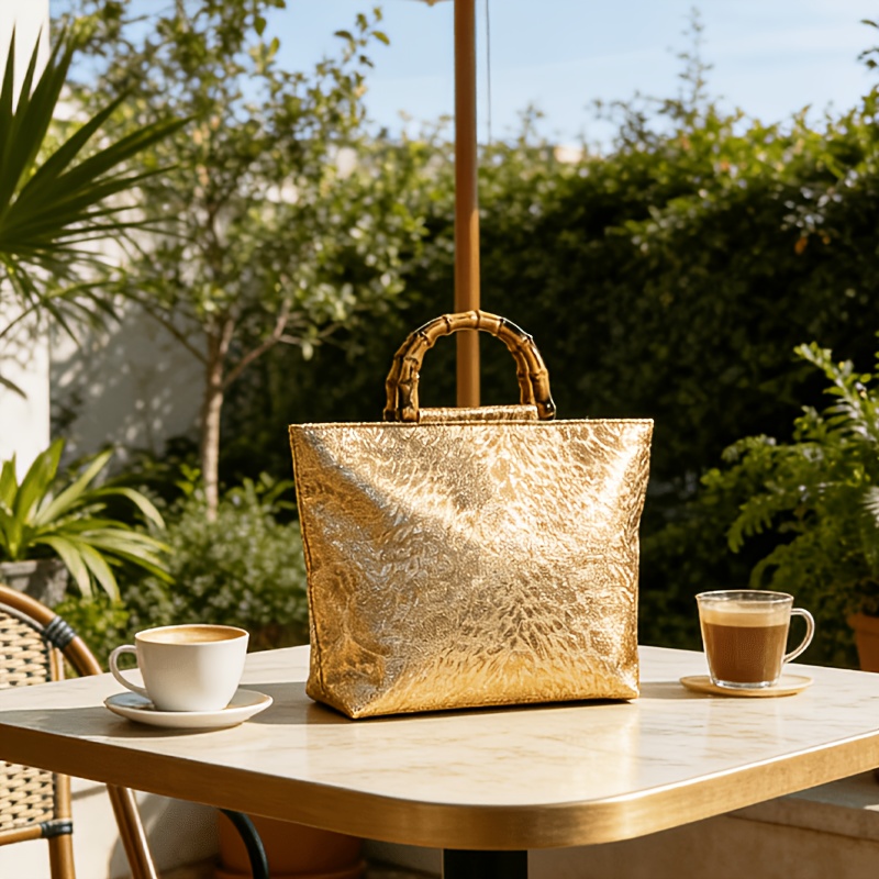 Lichte luxe metallic gouden ja - Luxury Bags Reseller recensie en prijs