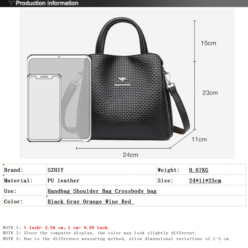 Luxe handtas voor dames Kantoo - Luxury Bags Medium Size recensie en prijs
