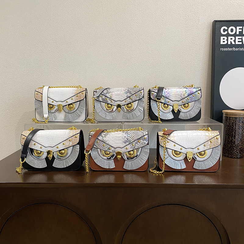 Zware luxe handtas met uilenma - Luxury Bags Medium Size recensie en prijs