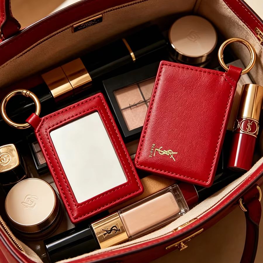 YSL Rode Lederen Vierkante Min - Women Luxury Bags Ysl recensie en prijs