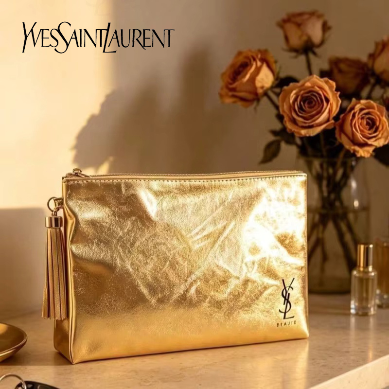 YSL Gouden Cosmetiktas, Draagb - Women Luxury Bags Ysl recensie en prijs