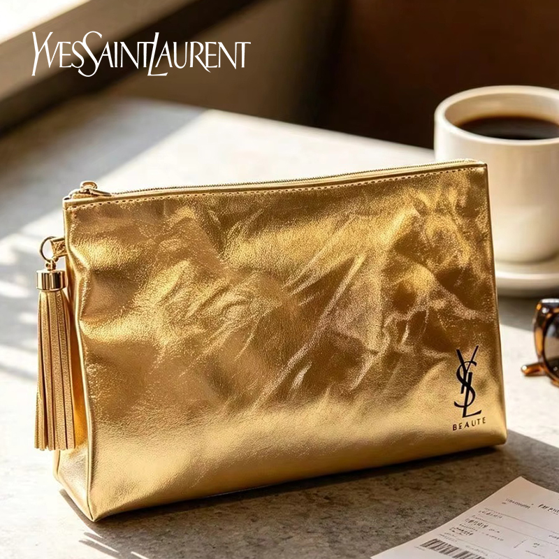 YSL Gouden Cosmetiktas, Draagb - Women Luxury Bags Ysl recensie en prijs