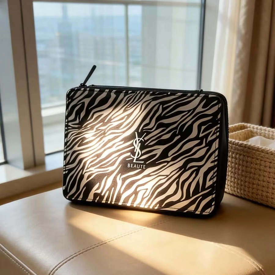 YSL Zebra Print Cosmetische Ta - Women Luxury Bags Ysl recensie en prijs