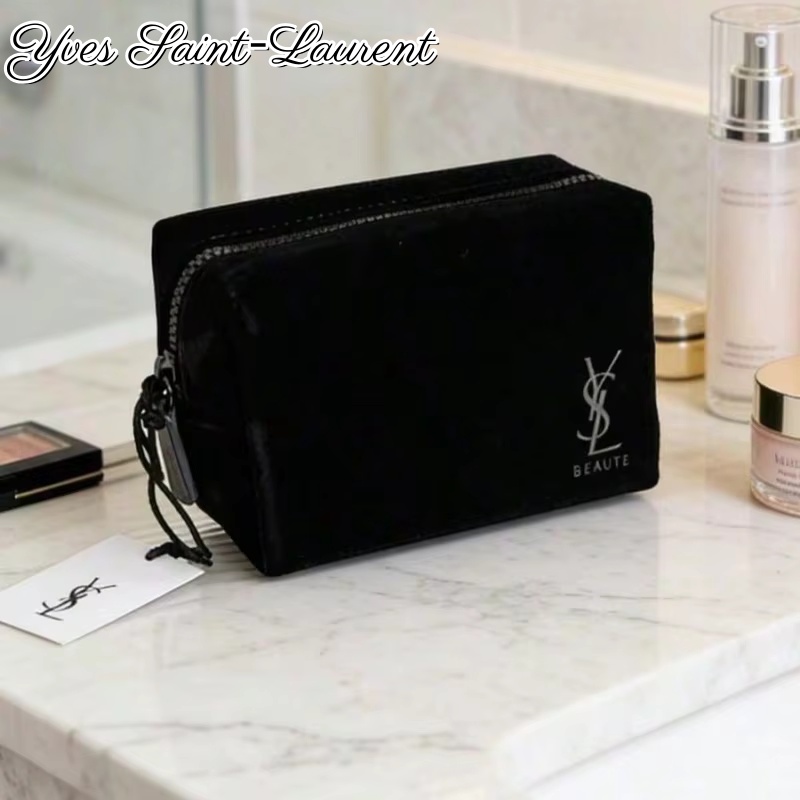 YSL-stijl zwarte bedrukte cosm - Women Luxury Bags Ysl recensie en prijs