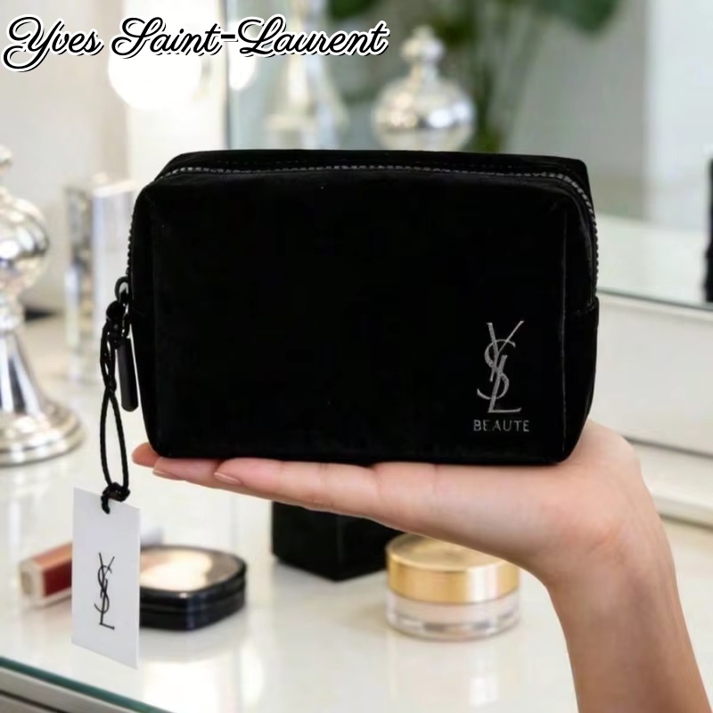 YSL-stijl zwarte bedrukte cosm - Women Luxury Bags Ysl recensie en prijs