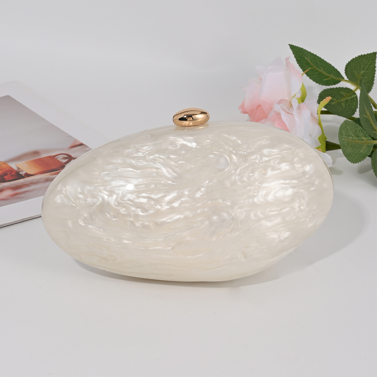 Mode acryl shell clutch avondt - Luxury Bags Medium Size recensie en prijs