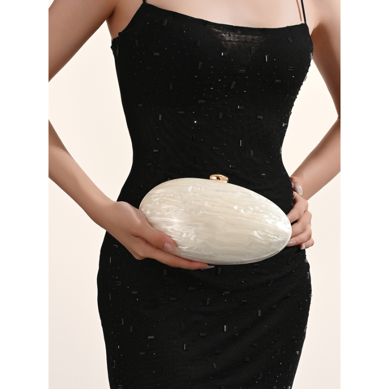 Mode acryl shell clutch avondt - Luxury Bags Medium Size recensie en prijs